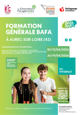 Proposition de formation BAFA à un tarif avantageux.